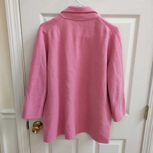 NWT J. Crew Pink Sweater Blazer - Picture 2 of 4